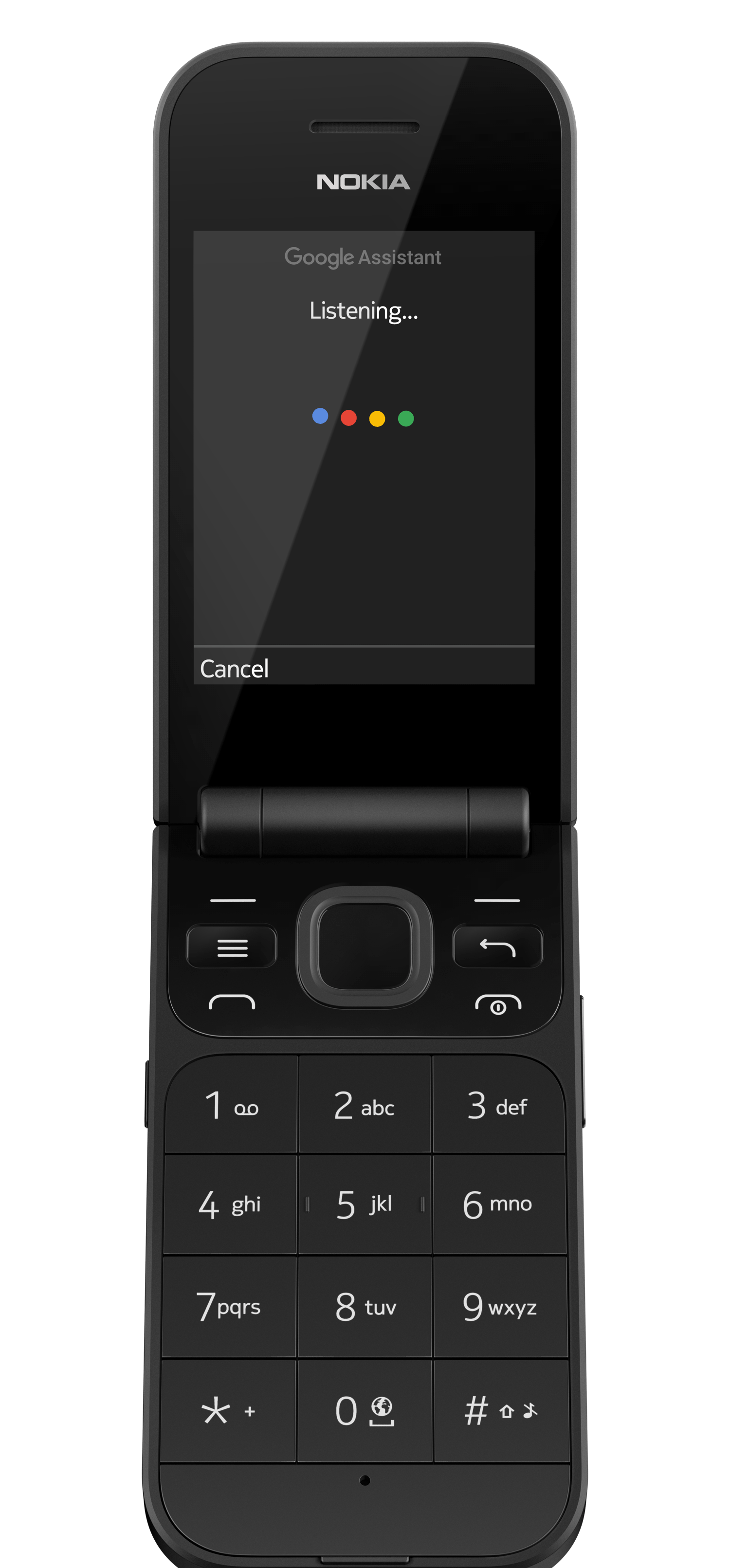 Mobilní telefon NOKIA 2720 Flip Dual SIM černý black