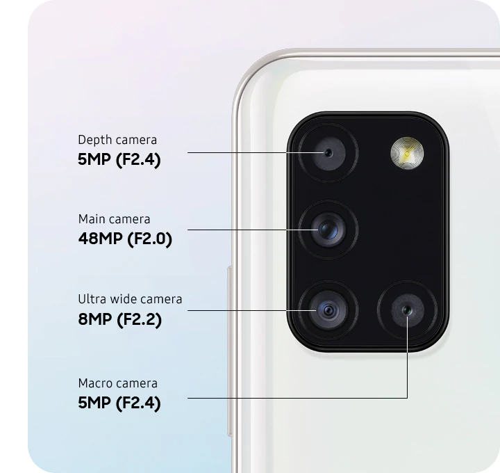 Mobilní telefon SAMSUNG Galaxy A31 SMA315 černý black