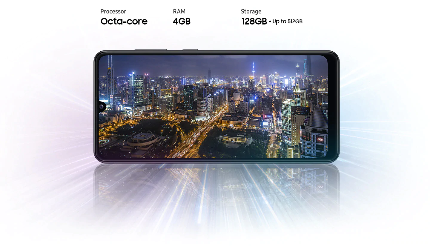 Mobilní telefon SAMSUNG Galaxy A31 SMA315 černý black
