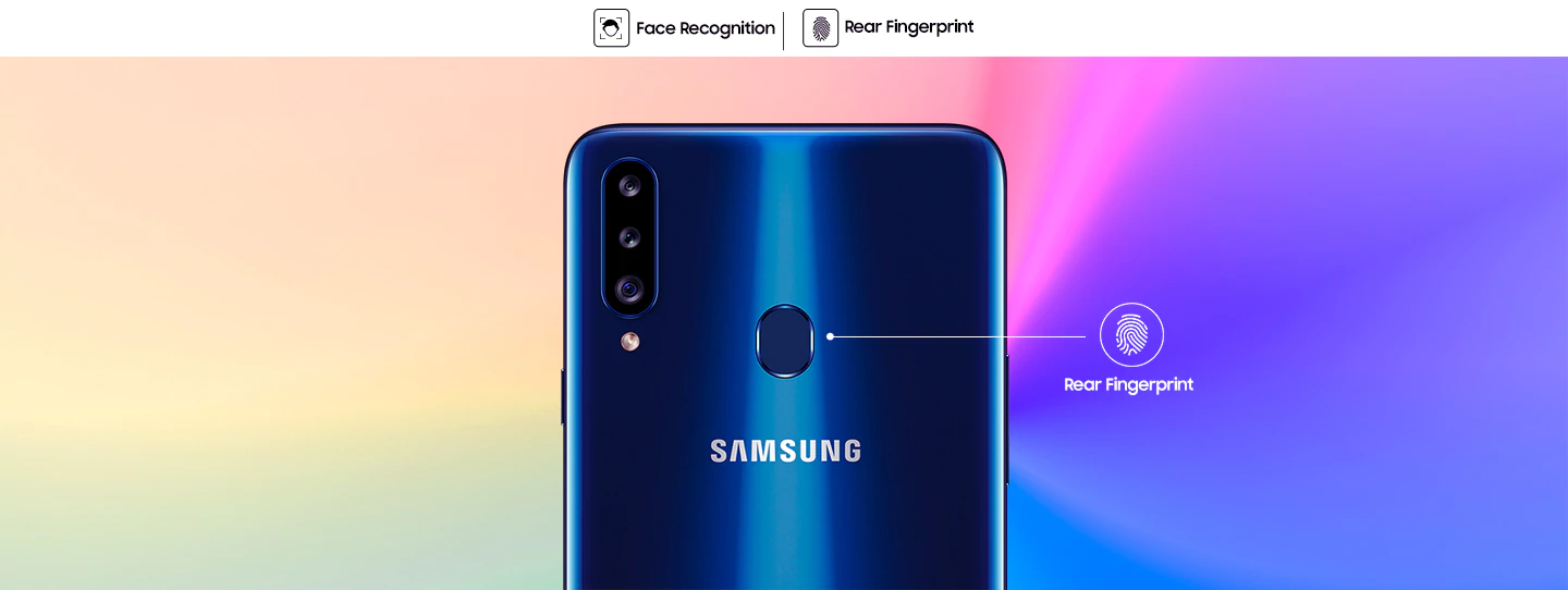 Mobilní telefon SAMSUNG Galaxy A20s SM207F modrý blue