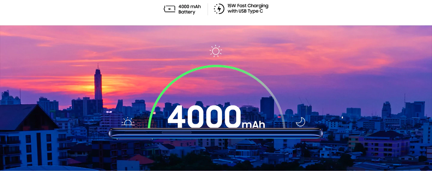 Mobilní telefon SAMSUNG Galaxy A20s SM207F modrý blue