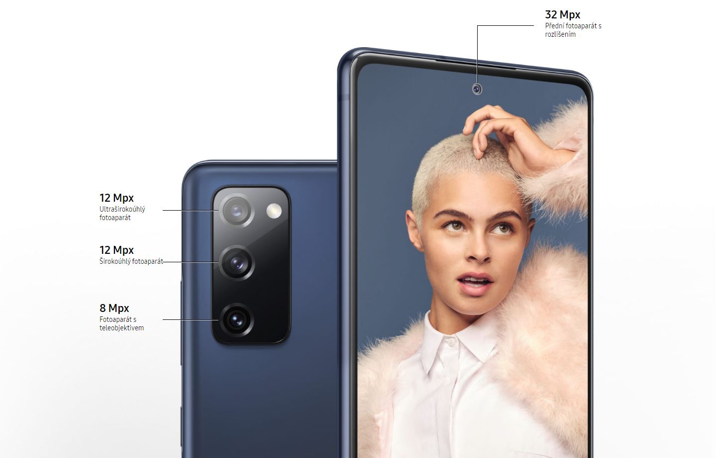 Mobilní telefon SAMSUNG Galaxy S20 FE 6GB128GB oranžový orange