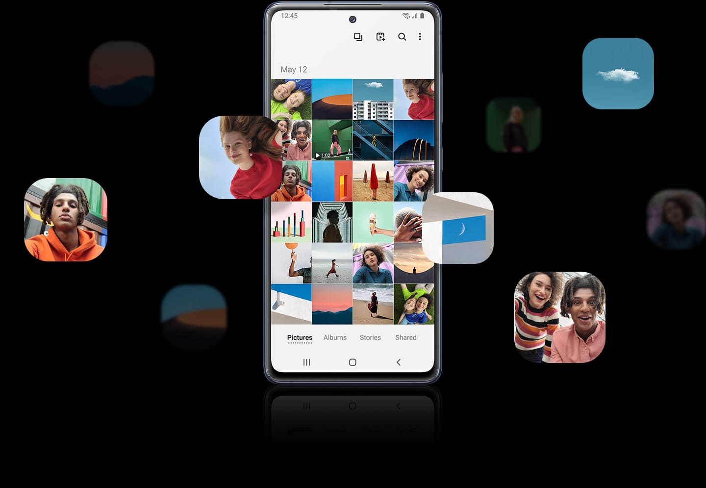 Mobilní telefon SAMSUNG Galaxy S20 FE 6GB128GB oranžový orange