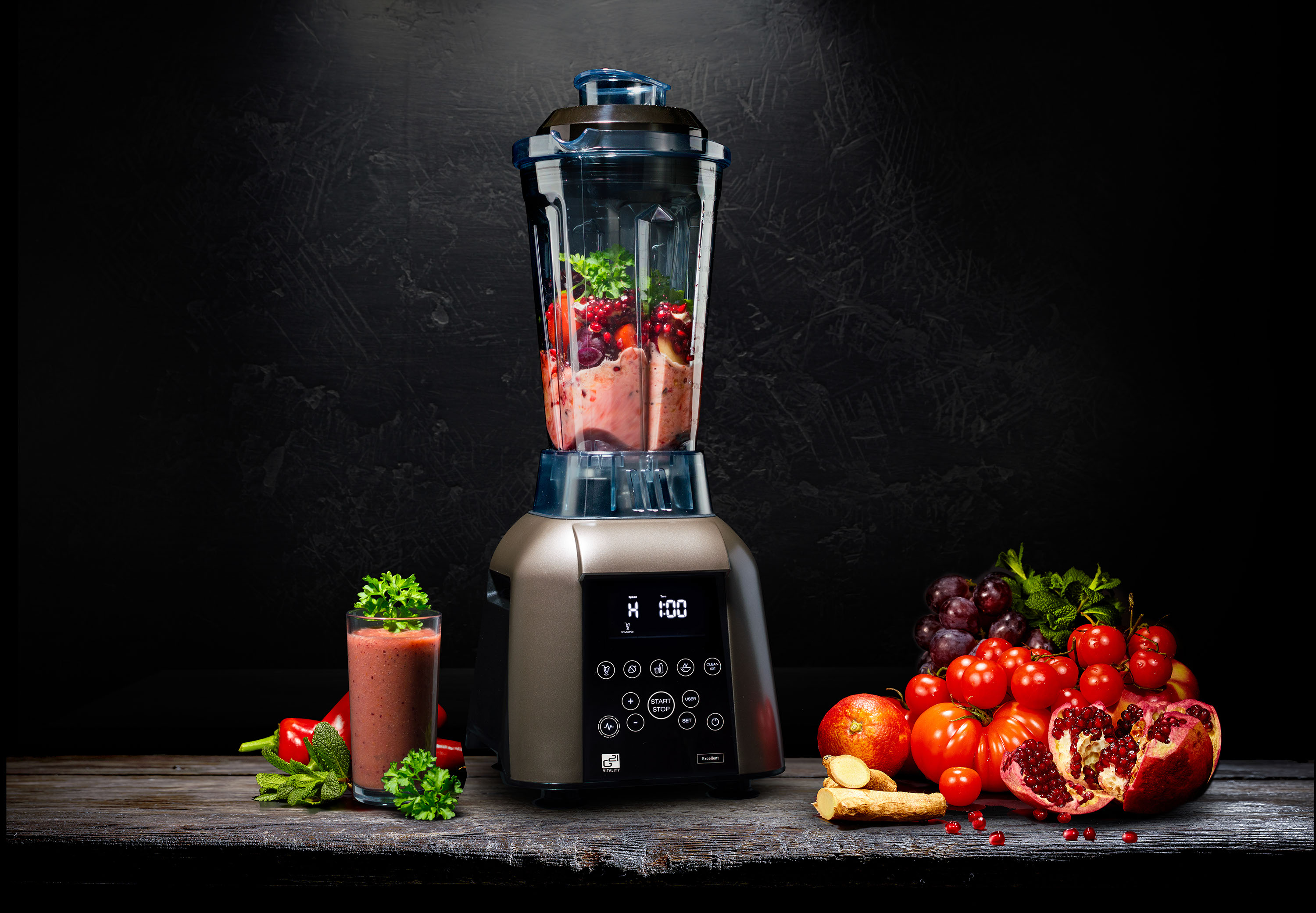 Stolní mixér G21 Blender Excellent hnědý brown