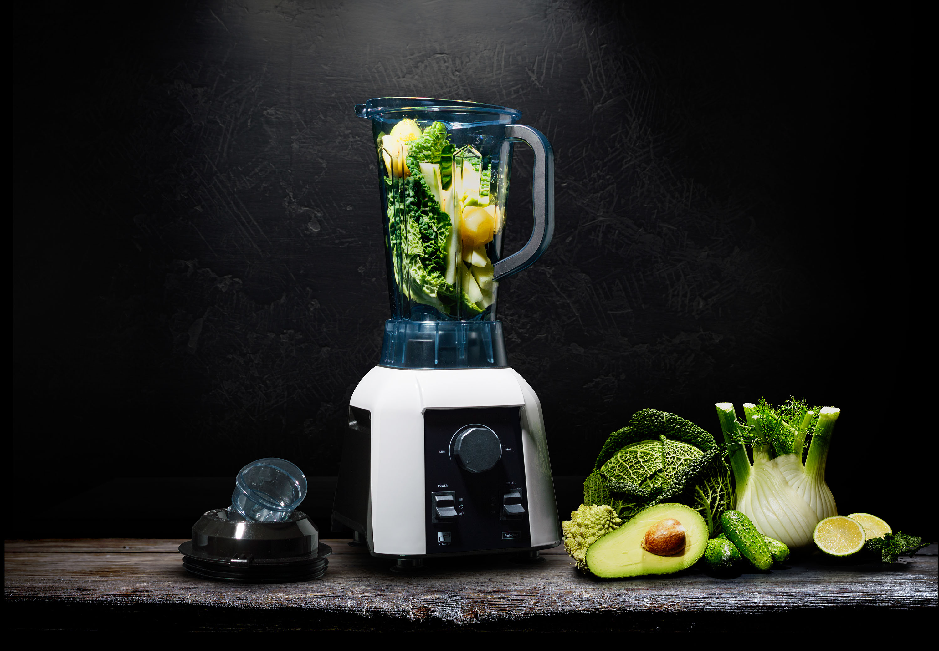 Stolní mixér G21 Blender Perfection bílý white