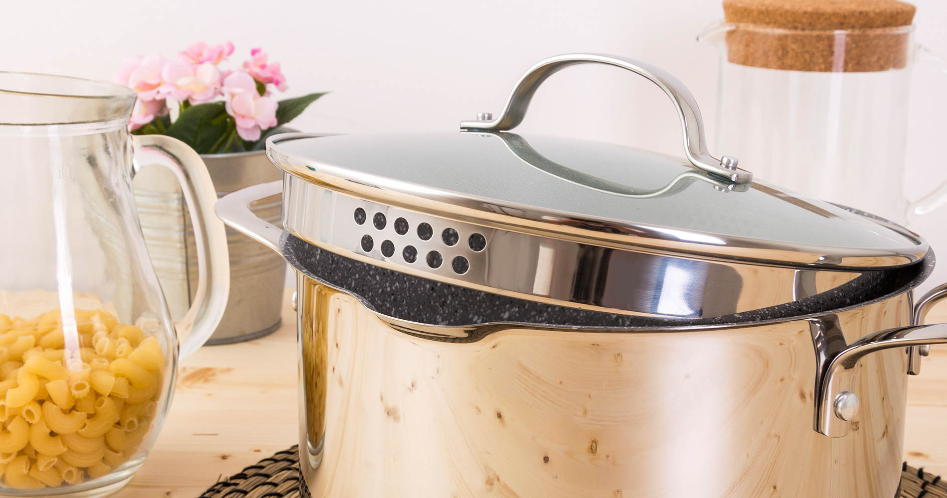 Sada hrnců G21 Gourmet Miracle s cedníkem 9ks