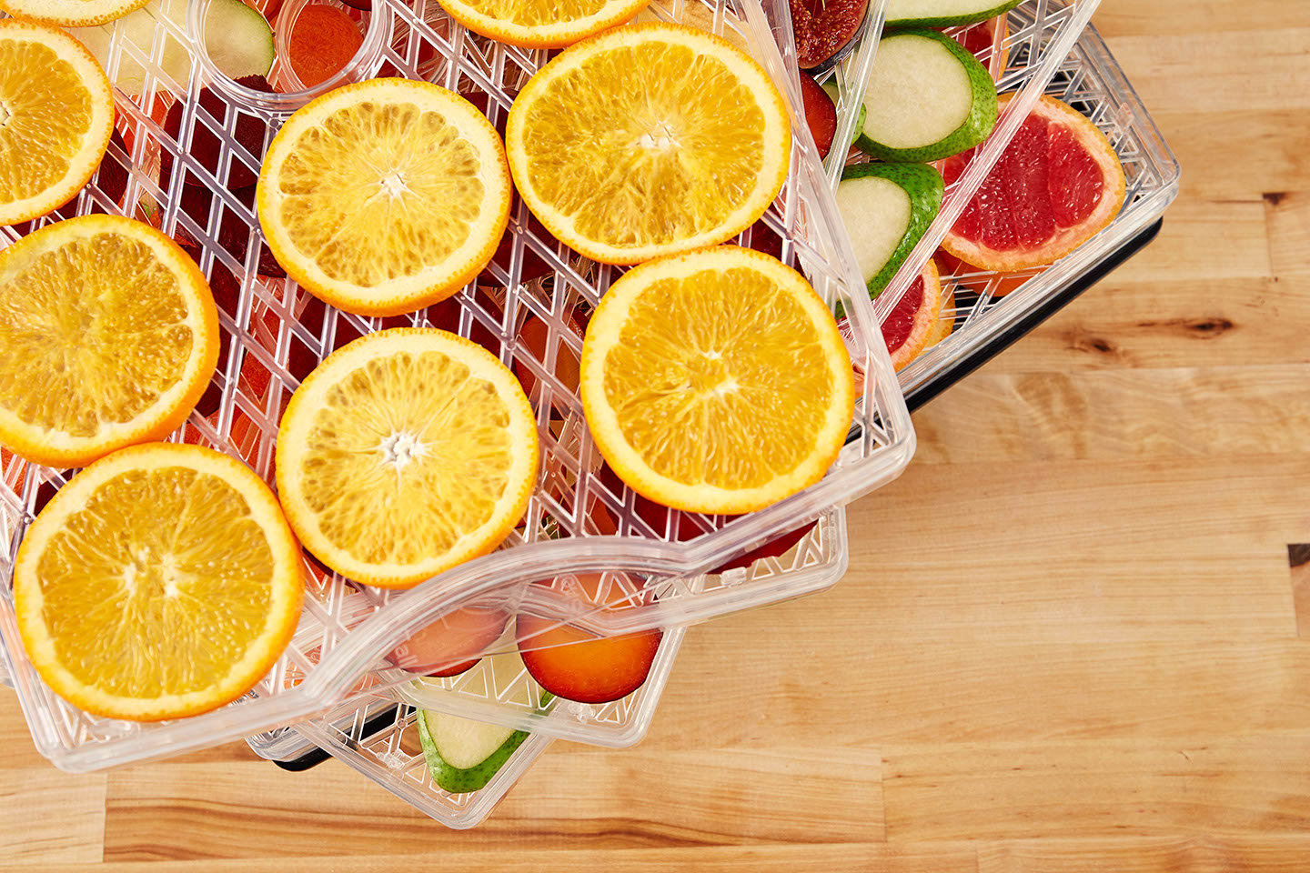 Sušička ovoce G21 Paradiso big bílý white