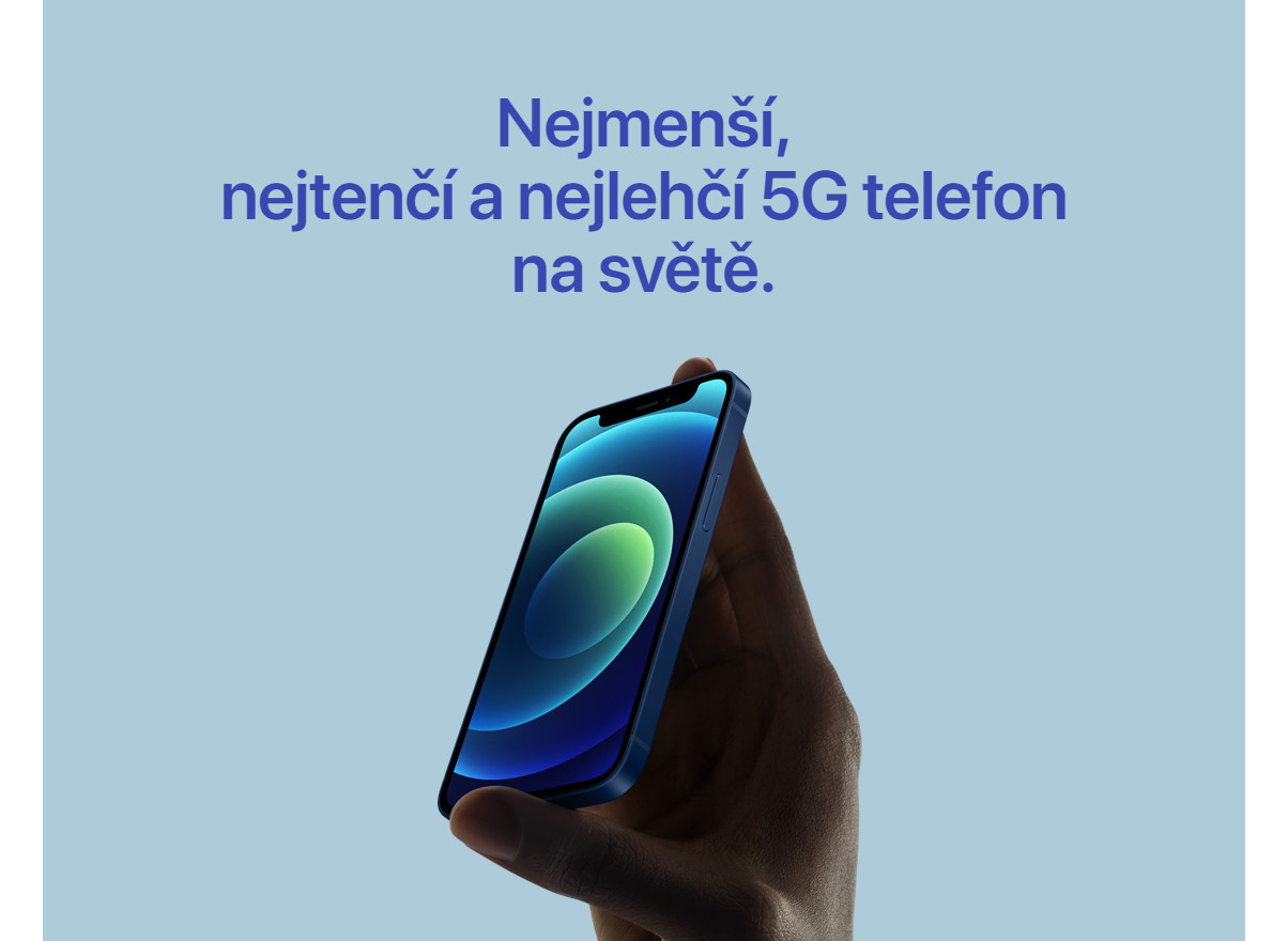 Mobilní telefon APPLE iPhone 12 mini 64GB černý black