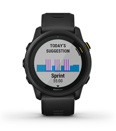 Sportovní hodinky GARMIN Forerunner 745 Music Red