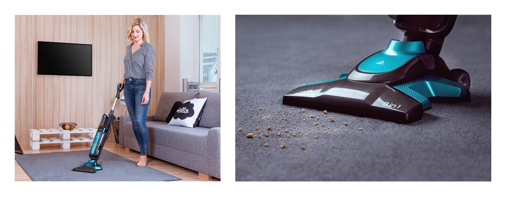 ROZBALENO ETA Steam Master 3234 90000 Tyčový vysavač s parním mopem