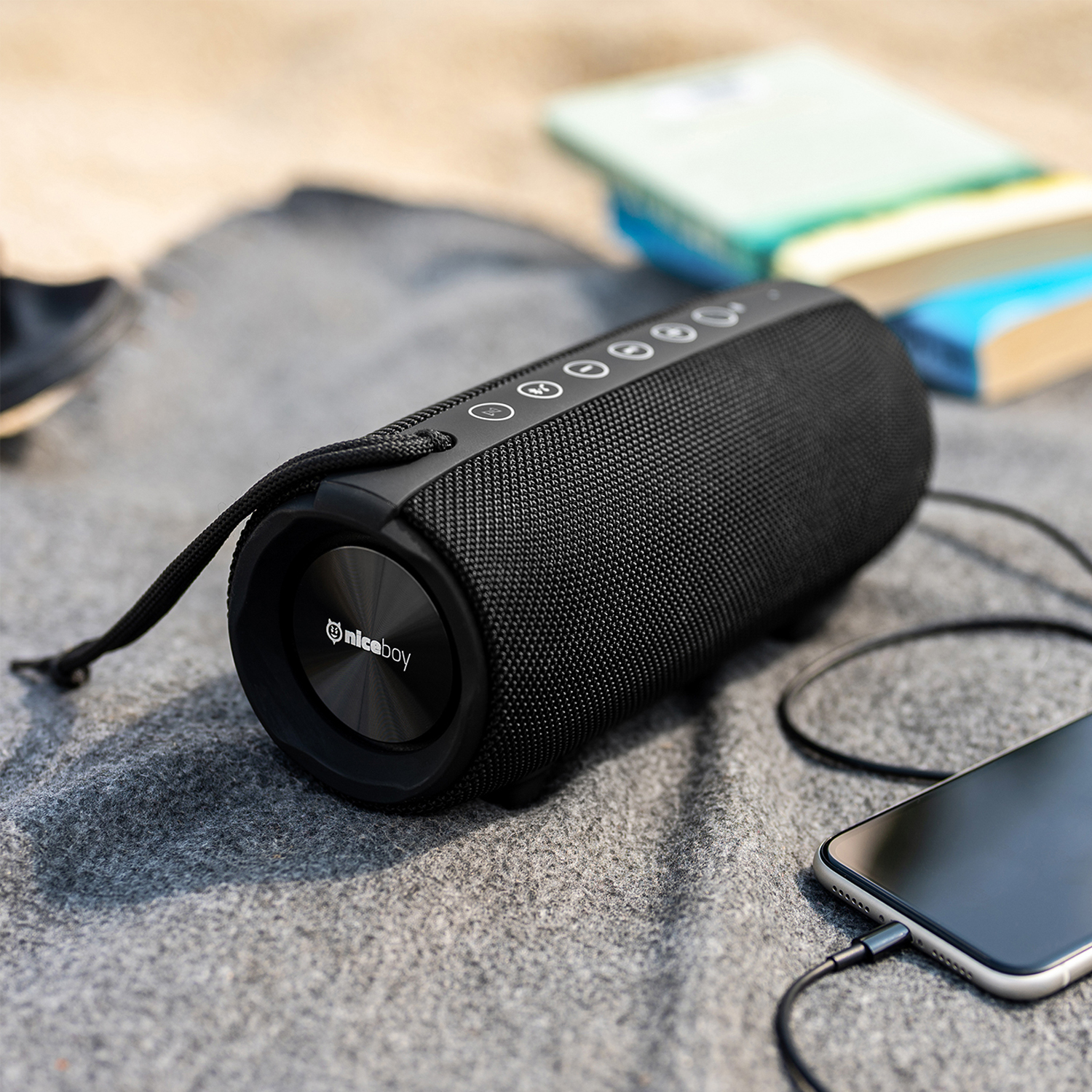 Přenosné reproduktory NICEBOY RAZE 3 titan