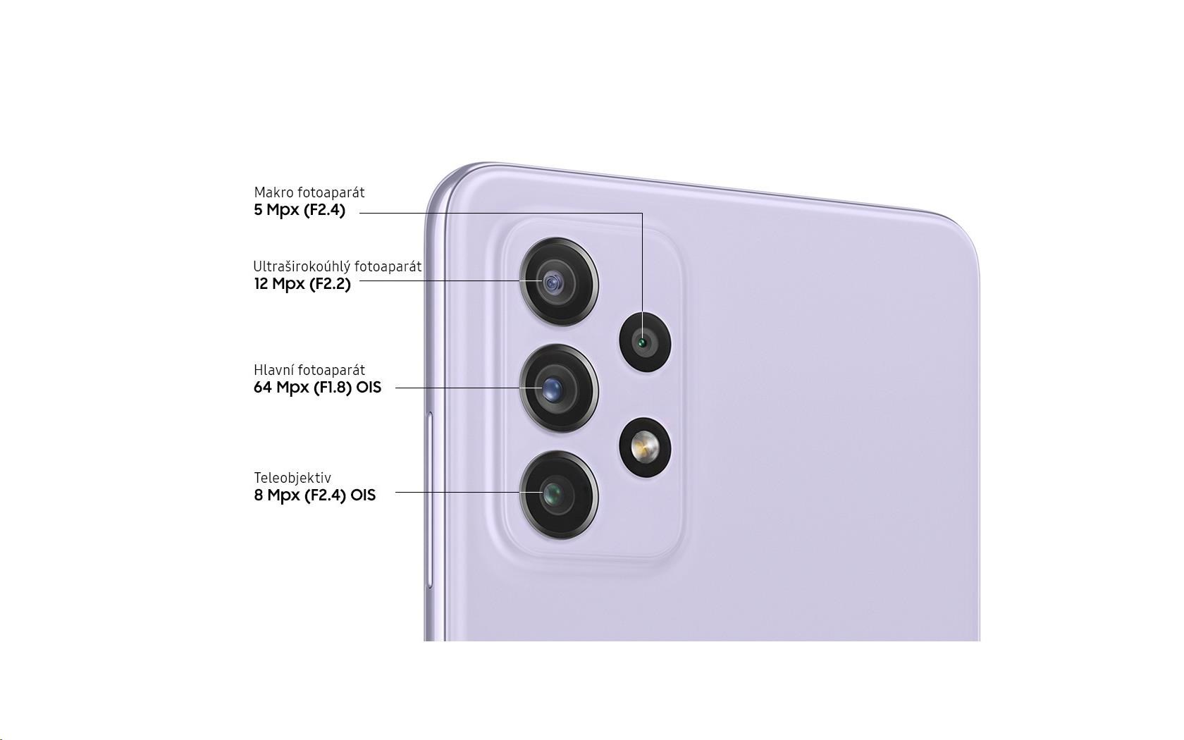 Mobilní telefon SAMSUNG Galaxy A72 128GB černý black