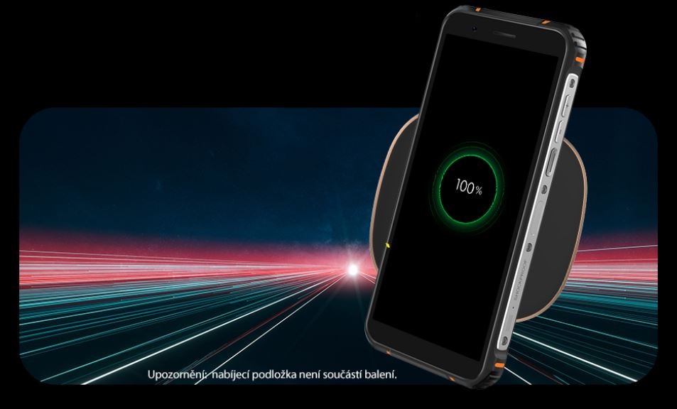 Odolný mobilní telefon iGET GBV5100 černý black