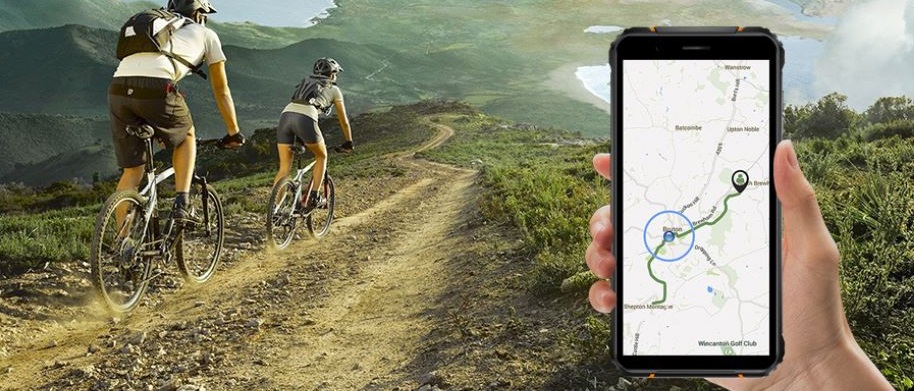 Odolný mobilní telefon iGET GBV5100 černý black