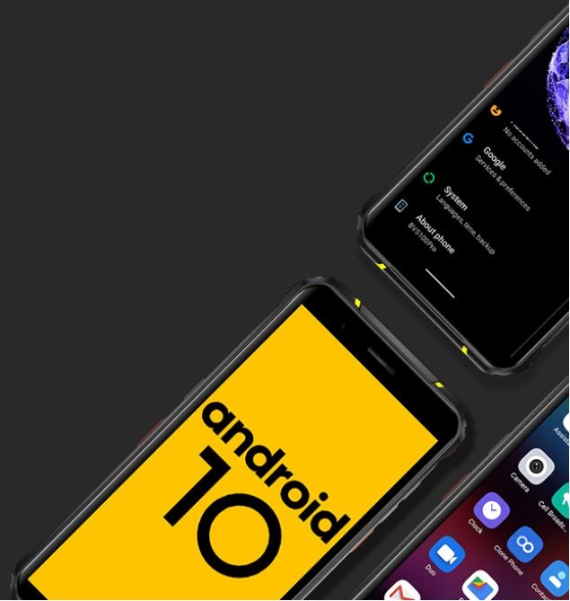 Odolný mobilní telefon iGET GBV5100 černý black