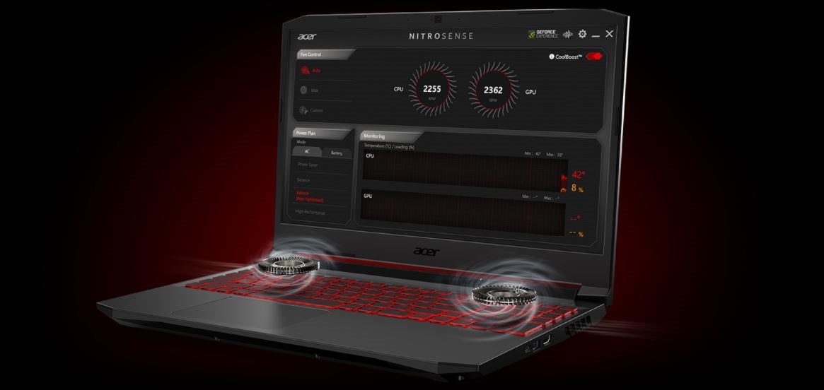 Notebook ACER Nitro 5 AN5155559P6 černý black