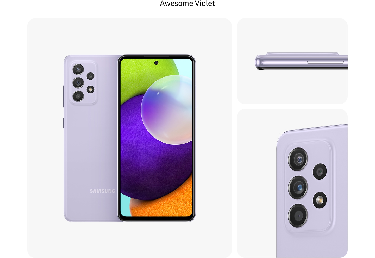 Mobilní telefon SAMSUNG Galaxy A52 128GB bílý white