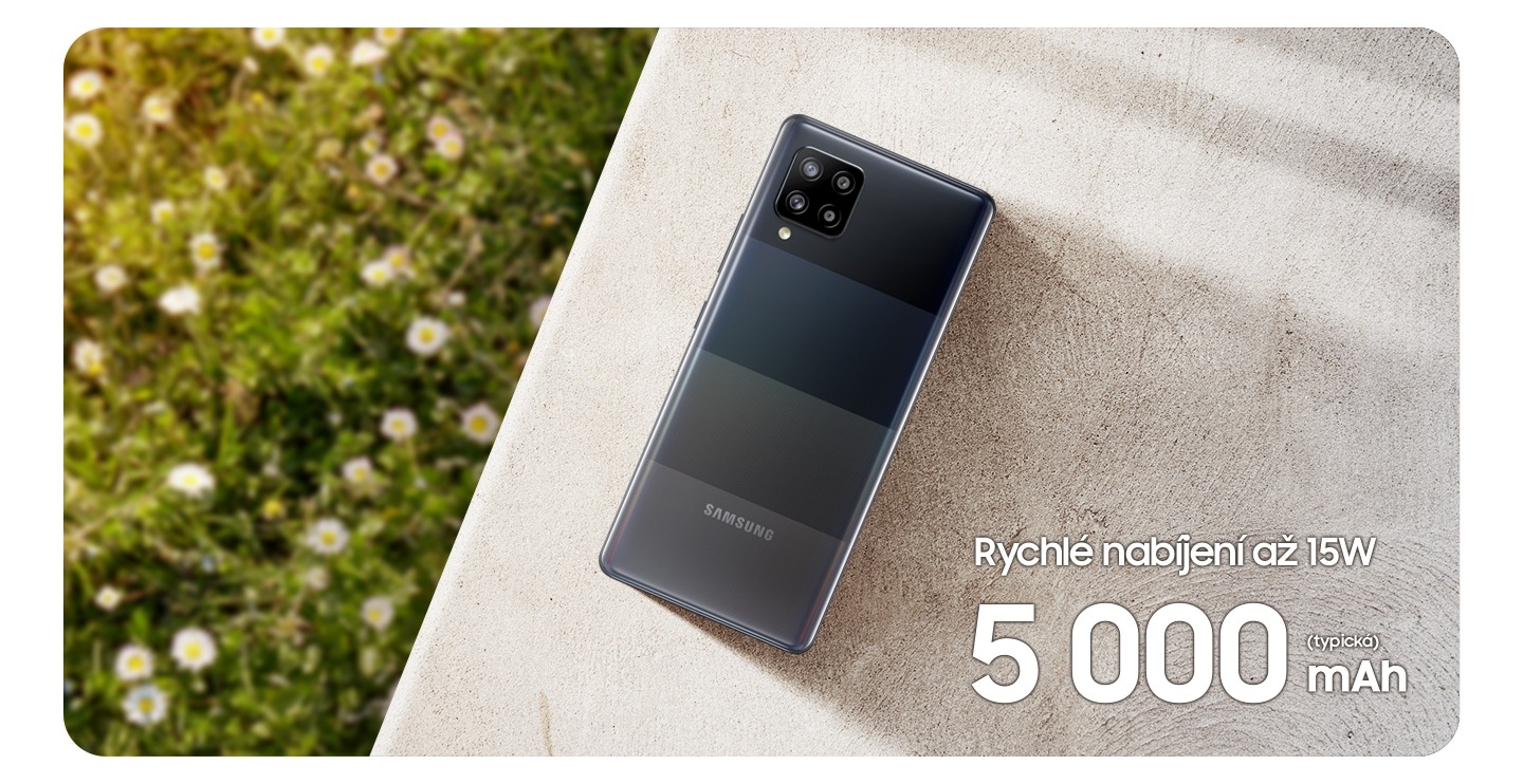 Mobilní telefon SAMSUNG Galaxy A42 5G bílý white