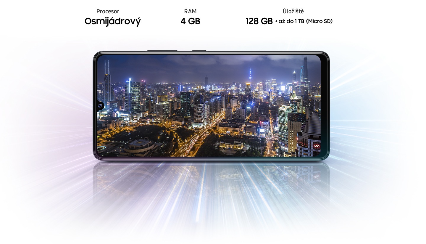 Mobilní telefon SAMSUNG Galaxy A42 5G bílý white