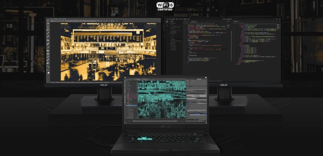 Herní notebook ASUS TUF Dash F15 šedý gray