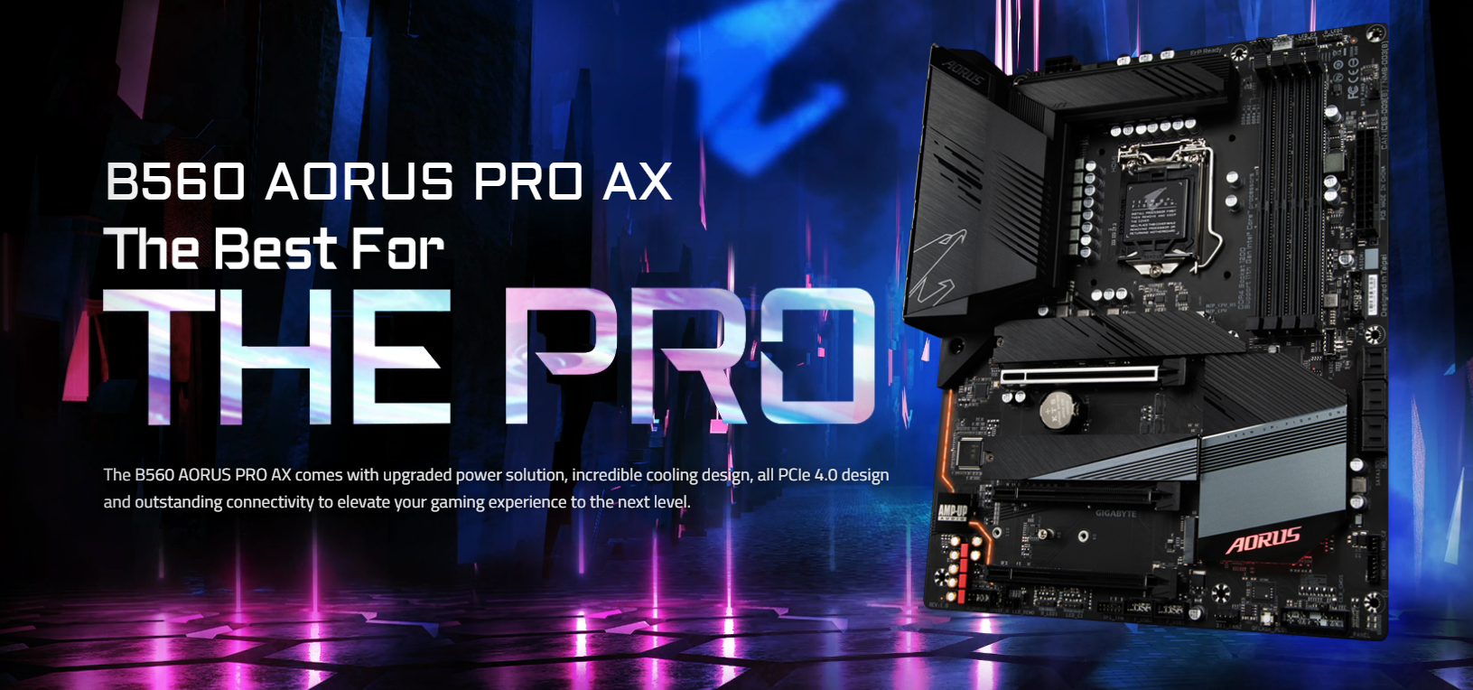 Základní deska GIGABYTE B560 AORUS PRO AX