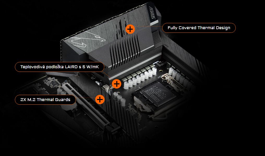 Základní deska GIGABYTE B560 AORUS PRO AX