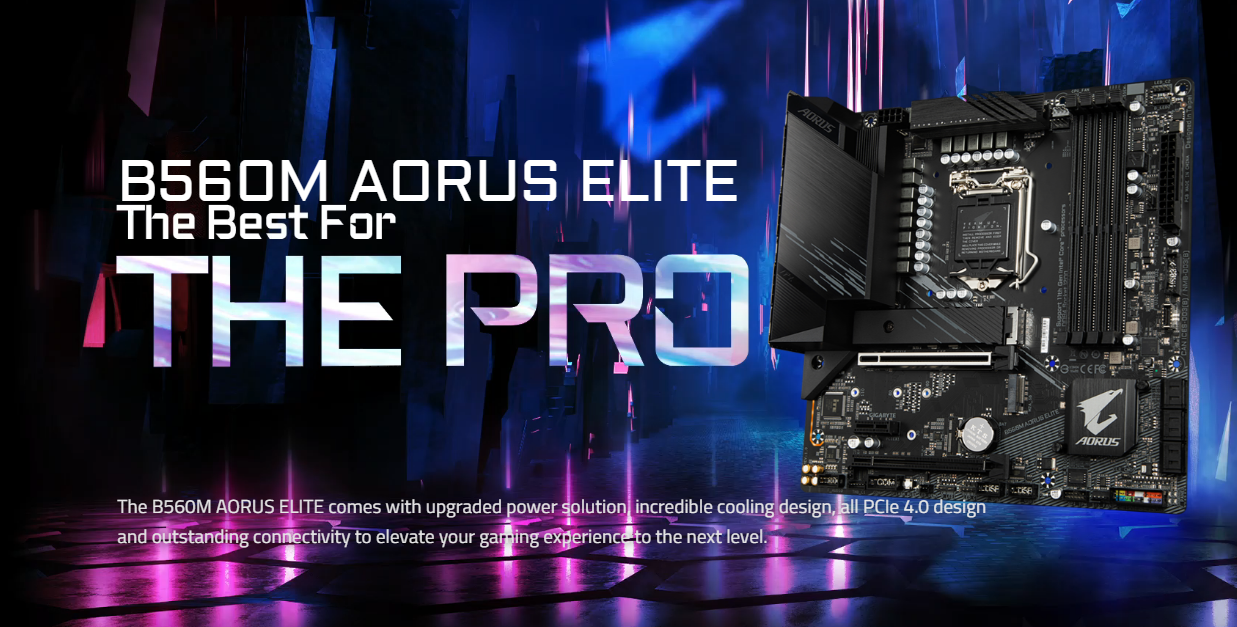 Základní deska GIGABYTE B560M AORUS ELITE