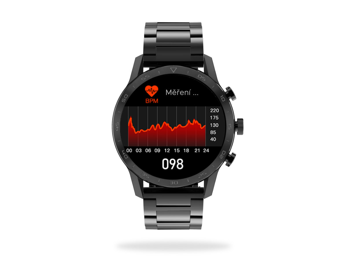 Chytré hodinky ARMODD Silentwatch 4 Pro černé Black