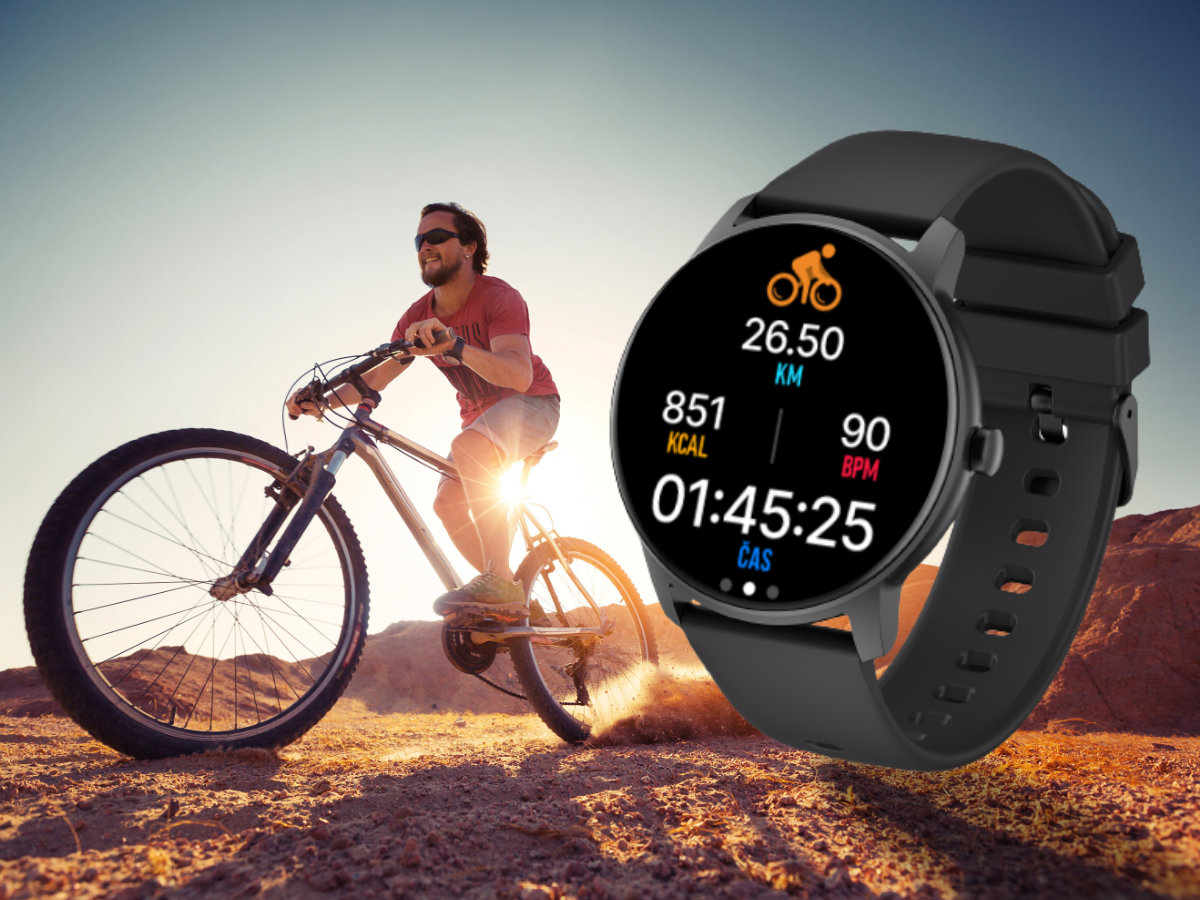 Chytré hodinky ARMODD Roundz 3 růžové pink