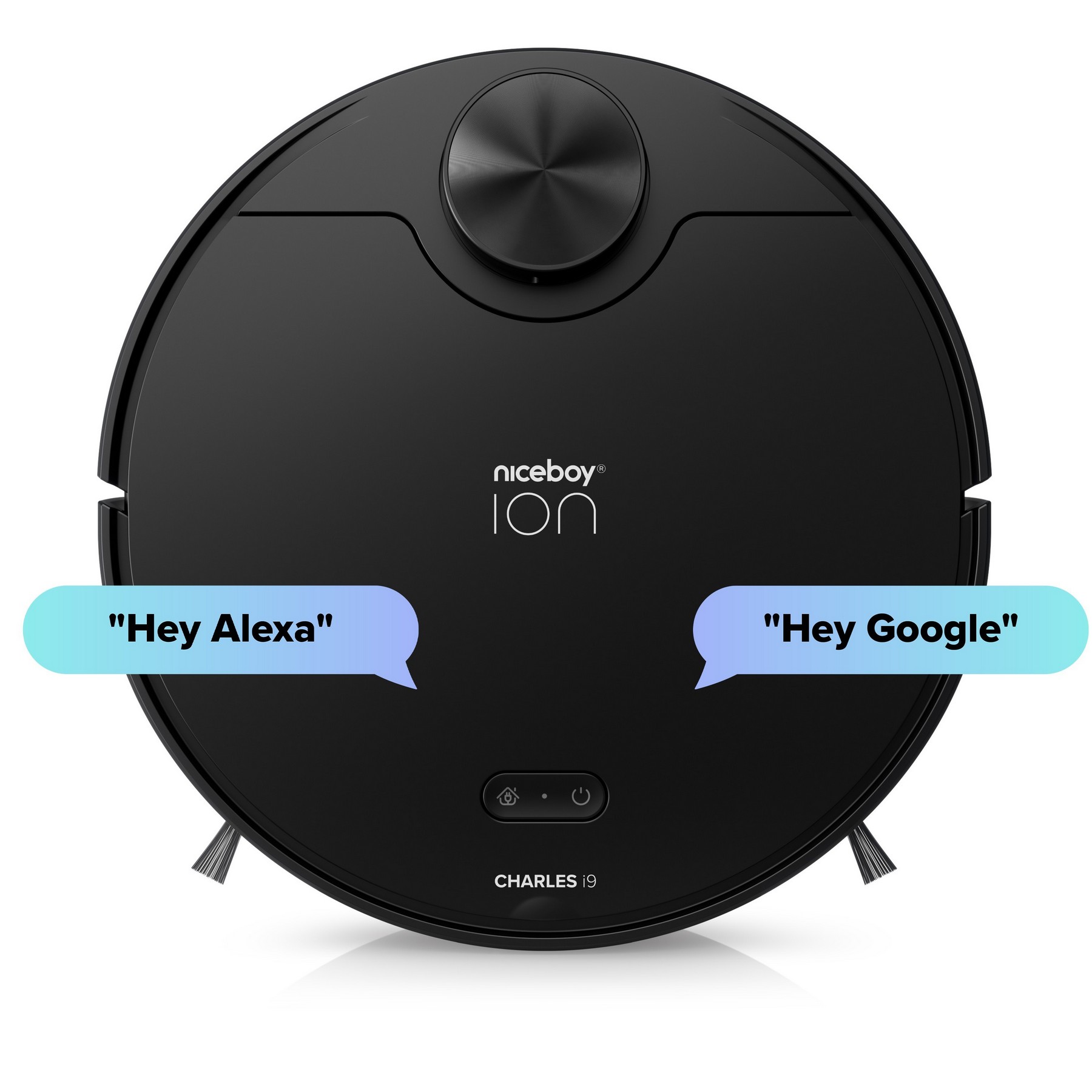 Robotický vysavač NICEBOY ION Charles i9 černý black