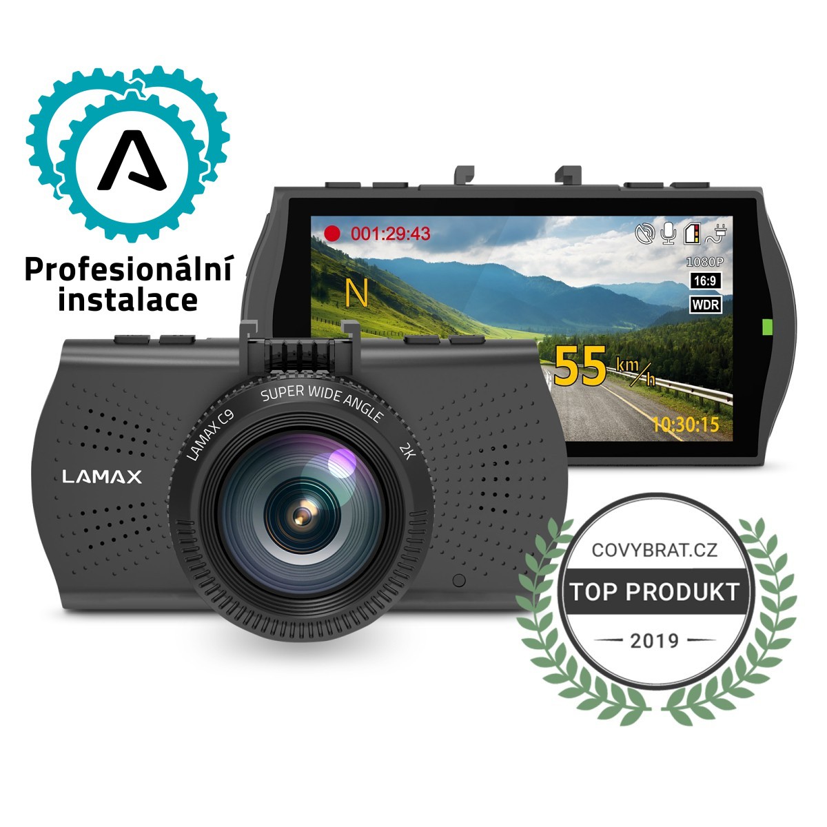 Kamera do auta LAMAX C9 GPS