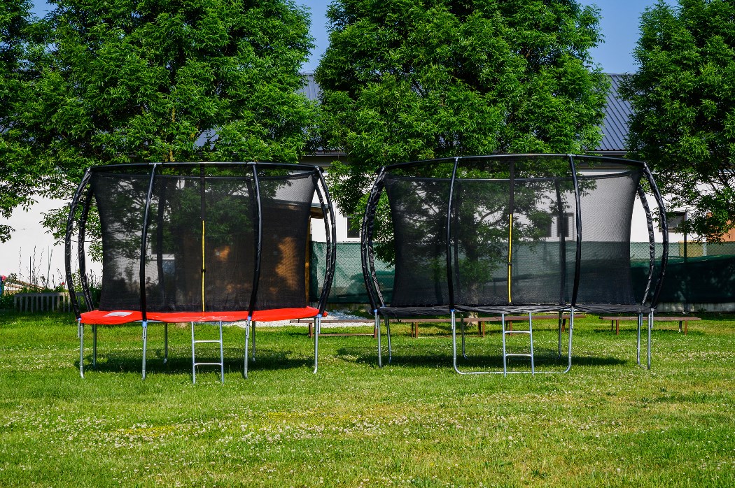 Trampolína G21 SpaceJump 305 cm černá black