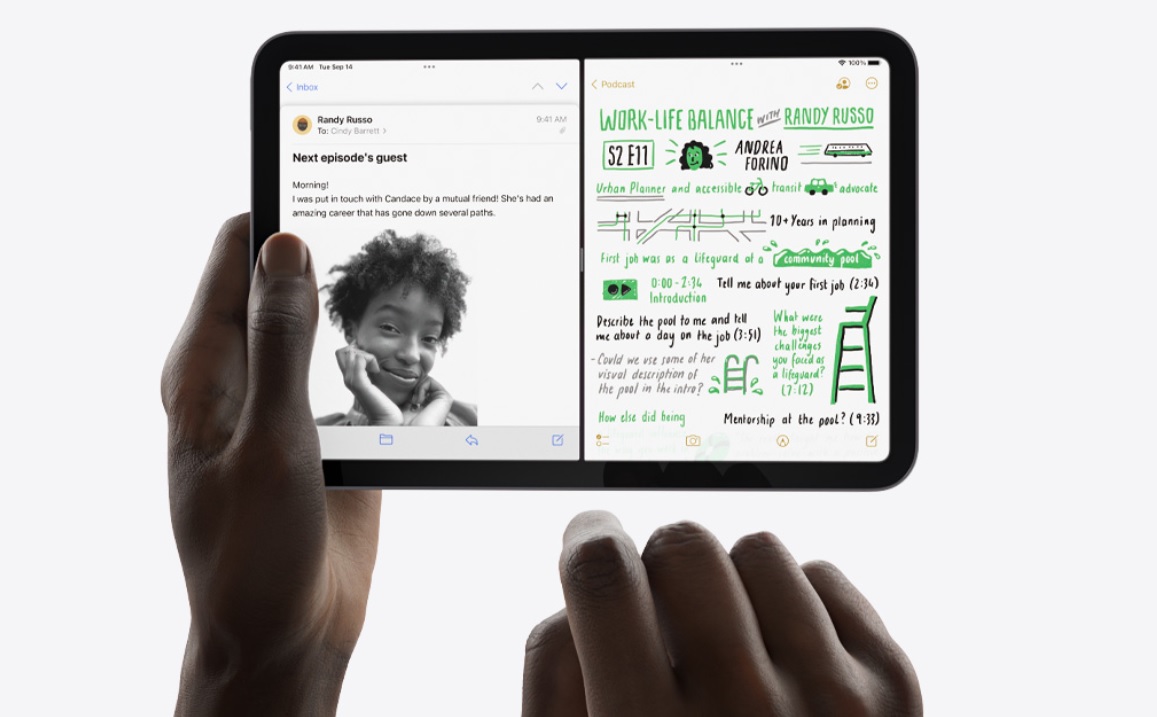 Tablet APPLE iPad mini WiFi + Cellular 64GB Starlight 2021