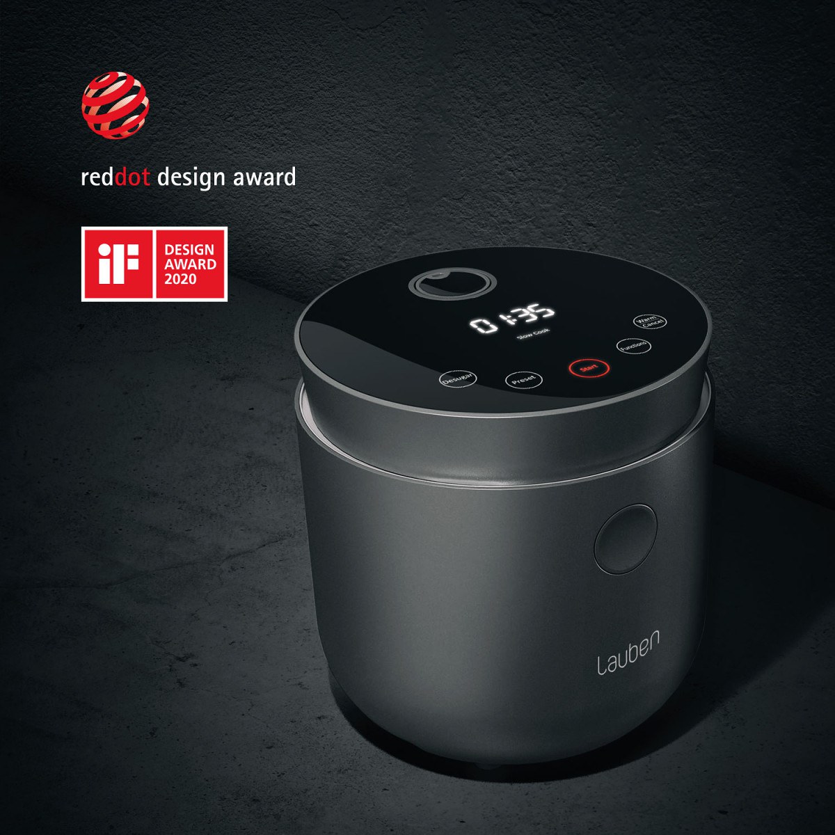 Rýžovar LAUBEN Low Sugar Rice Cooker 1500AT