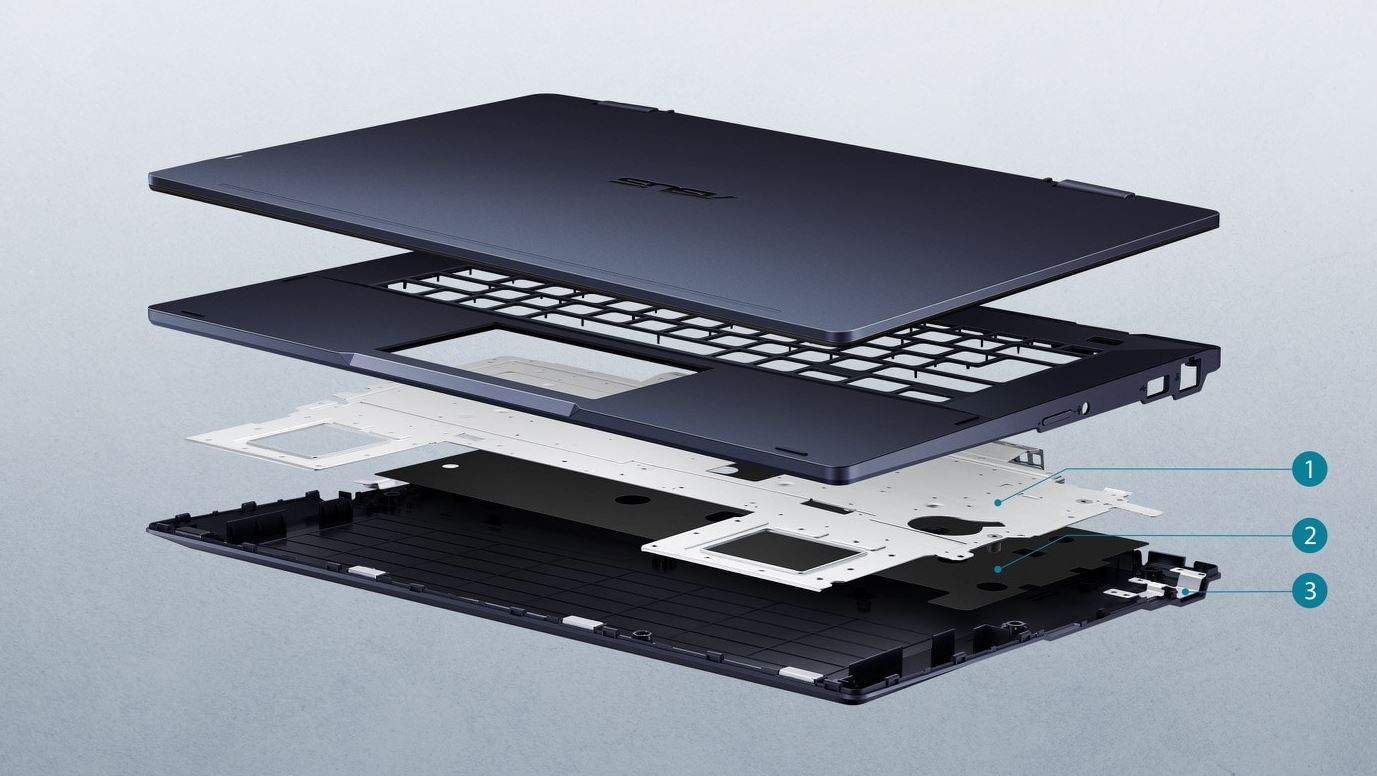 ASUS ExpertBook B340214'''' IPS Touchi51135G7 4C8T16GB512GB SSDCRFPRW10PBlack2Y PUR