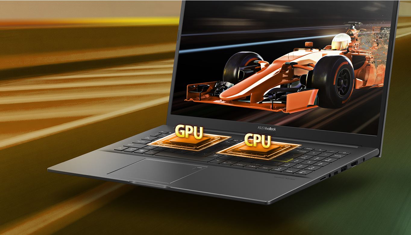 ASUS VivoBook OLED 156i51135G716GB512GB SSDW11 Home Indie BlackA Metal