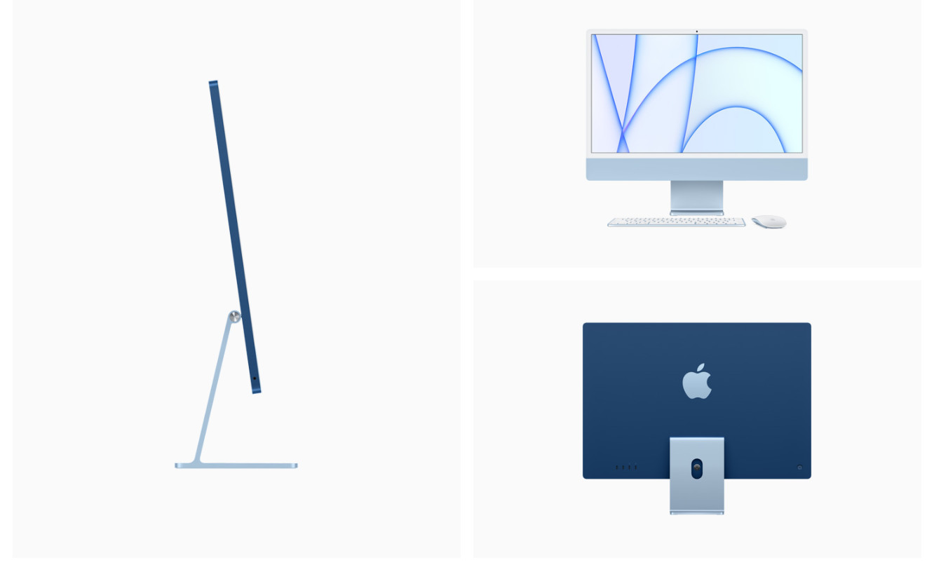 All In One PC APPLE iMac 24'' 45K Ret M1 8GPU stříbrný silver