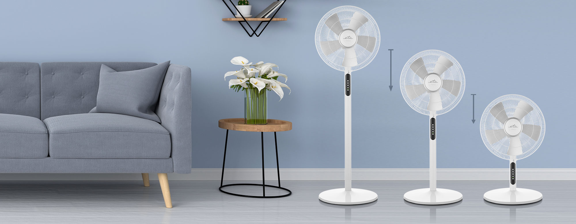 Ventilátor stojanový ETA Frio 1607 90000