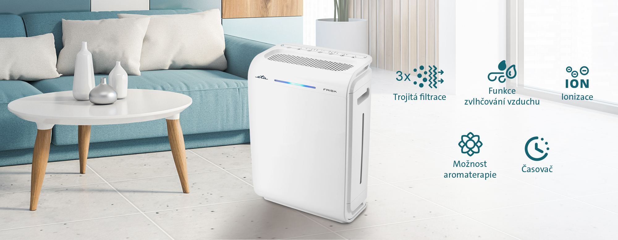 Čistička vzduchu ETA Frisk 5569 90000