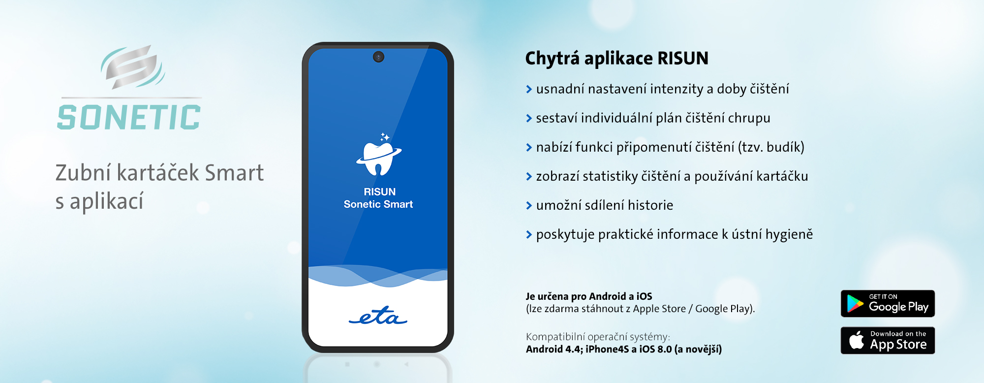 El zubní kartáček ETA Sonetic 7707 90000