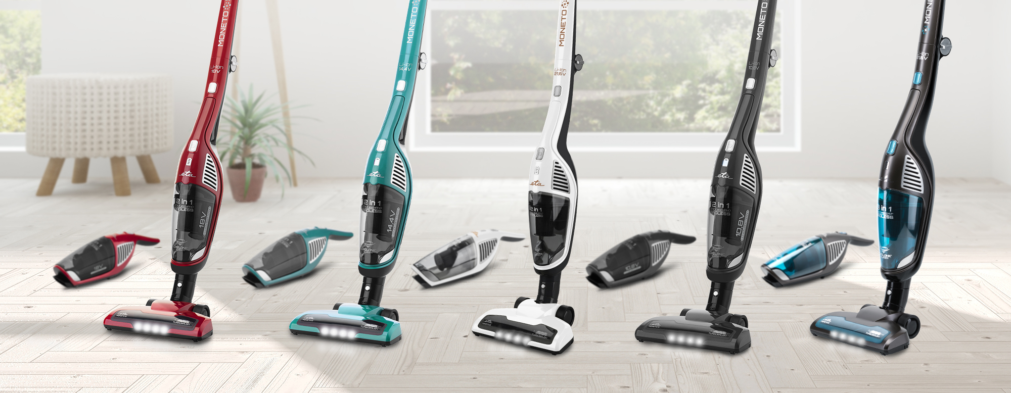 Tyčový vysavač ETA Moneto 6449 90000