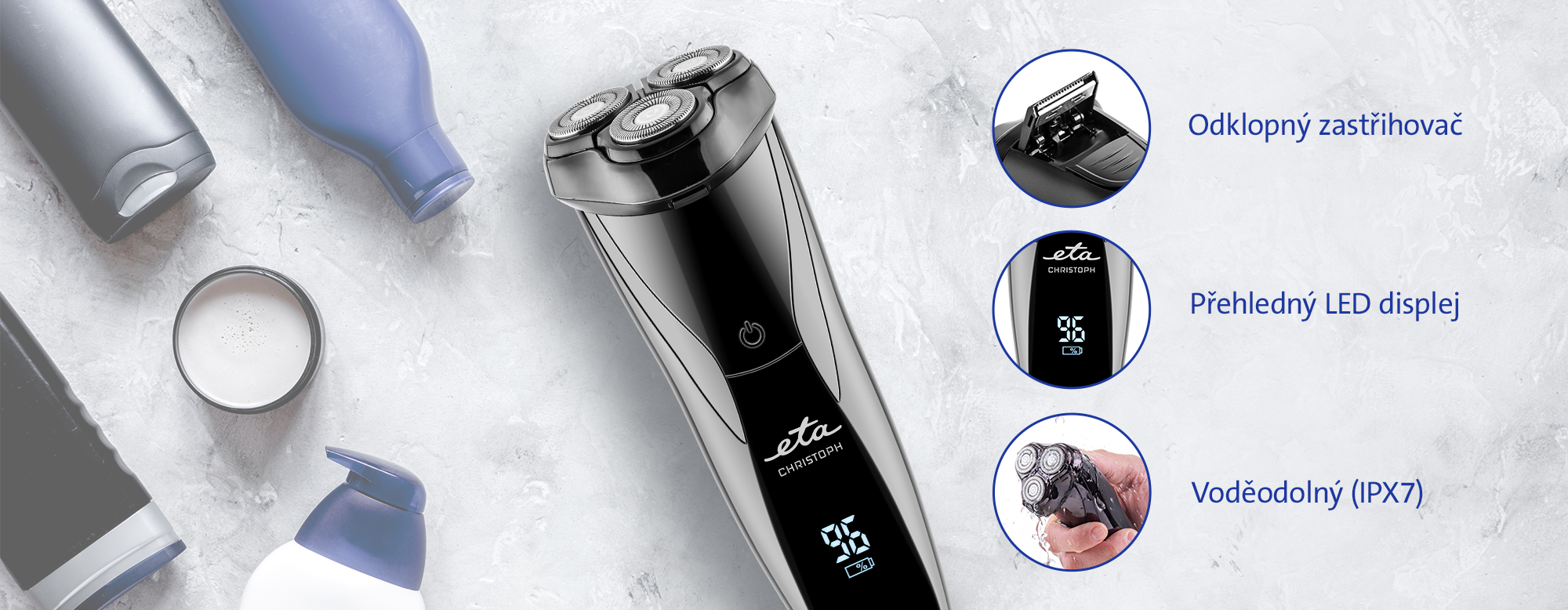 Holící strojek ETA Christoph 3343 90000