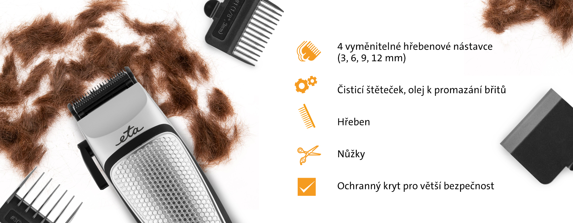 Zastřihávač vlasů ETA Ted 5341 90000