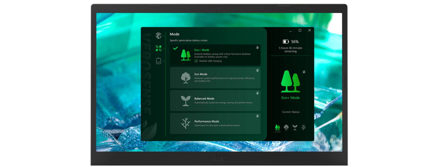Notebook ACER Aspire Vero AV155173F1 šedý gray