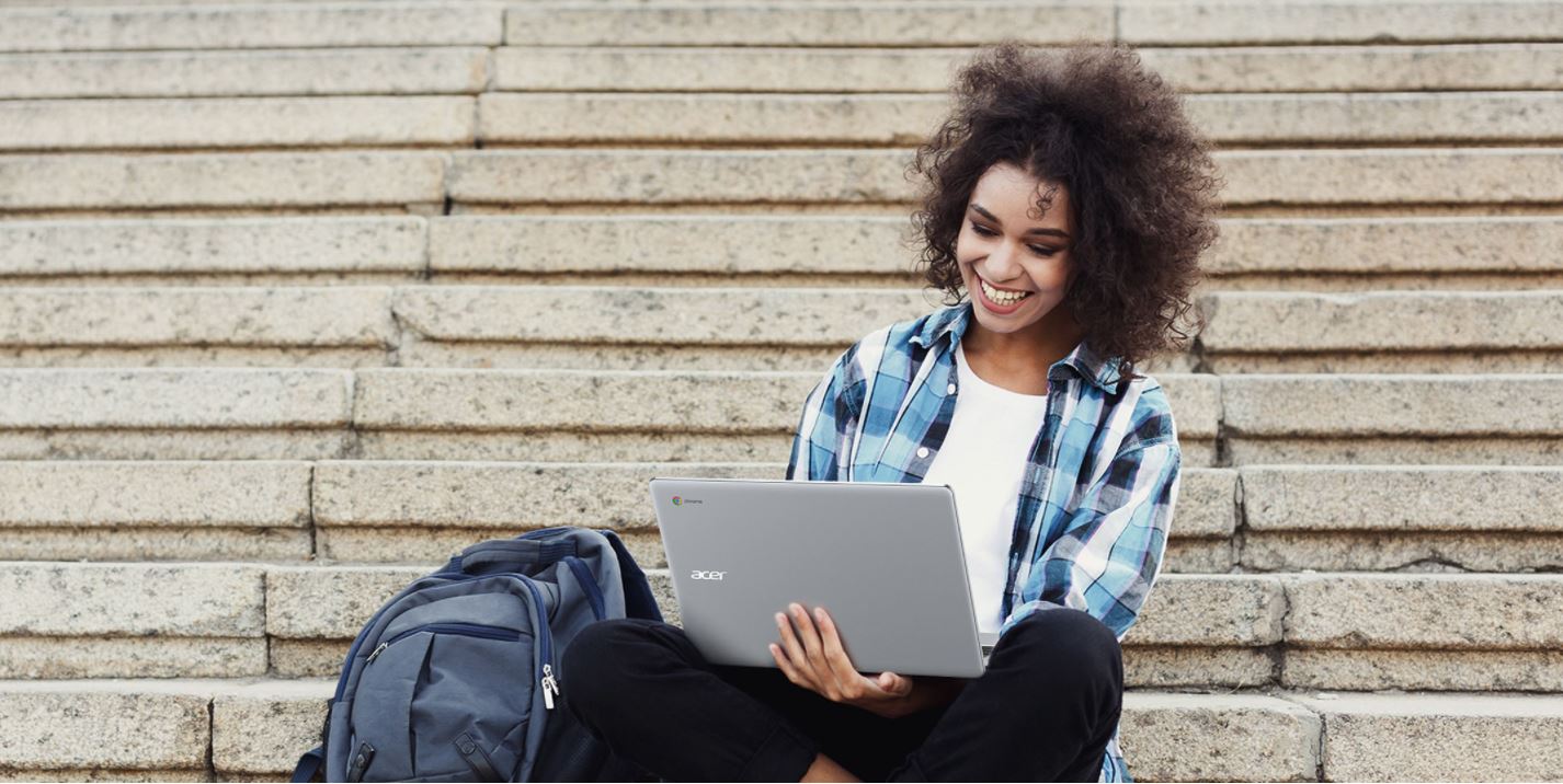 Notebook ACER Chromebook 314 CB3142HK6W8 stříbrný silver