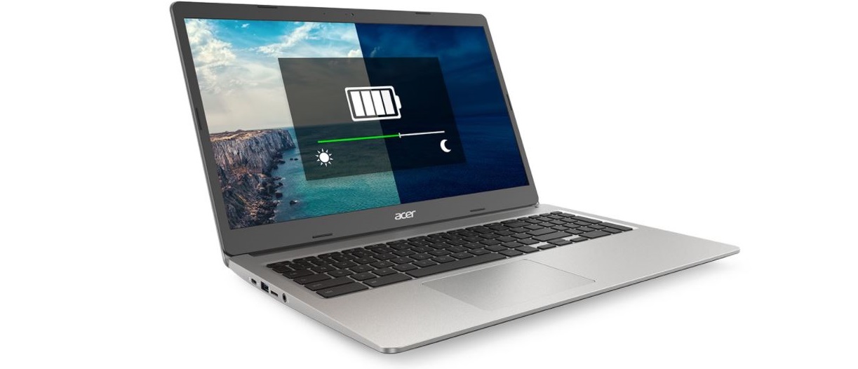 Notebook ACER Chromebook 315 CB3153HC8G0 stříbrný silver