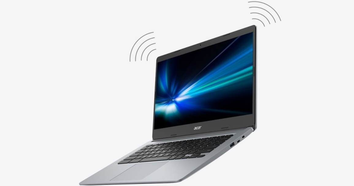 Notebook ACER Chromebook 314 CB3142HTK845 stříbrný silver