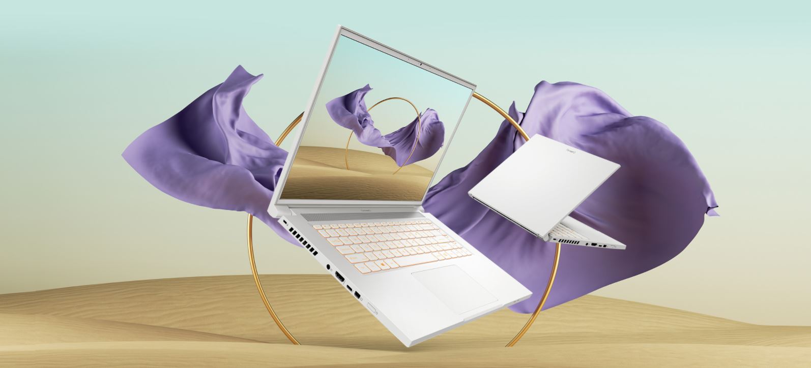 Notebook ACER ConceptD 3 CN31473G753E bílý white