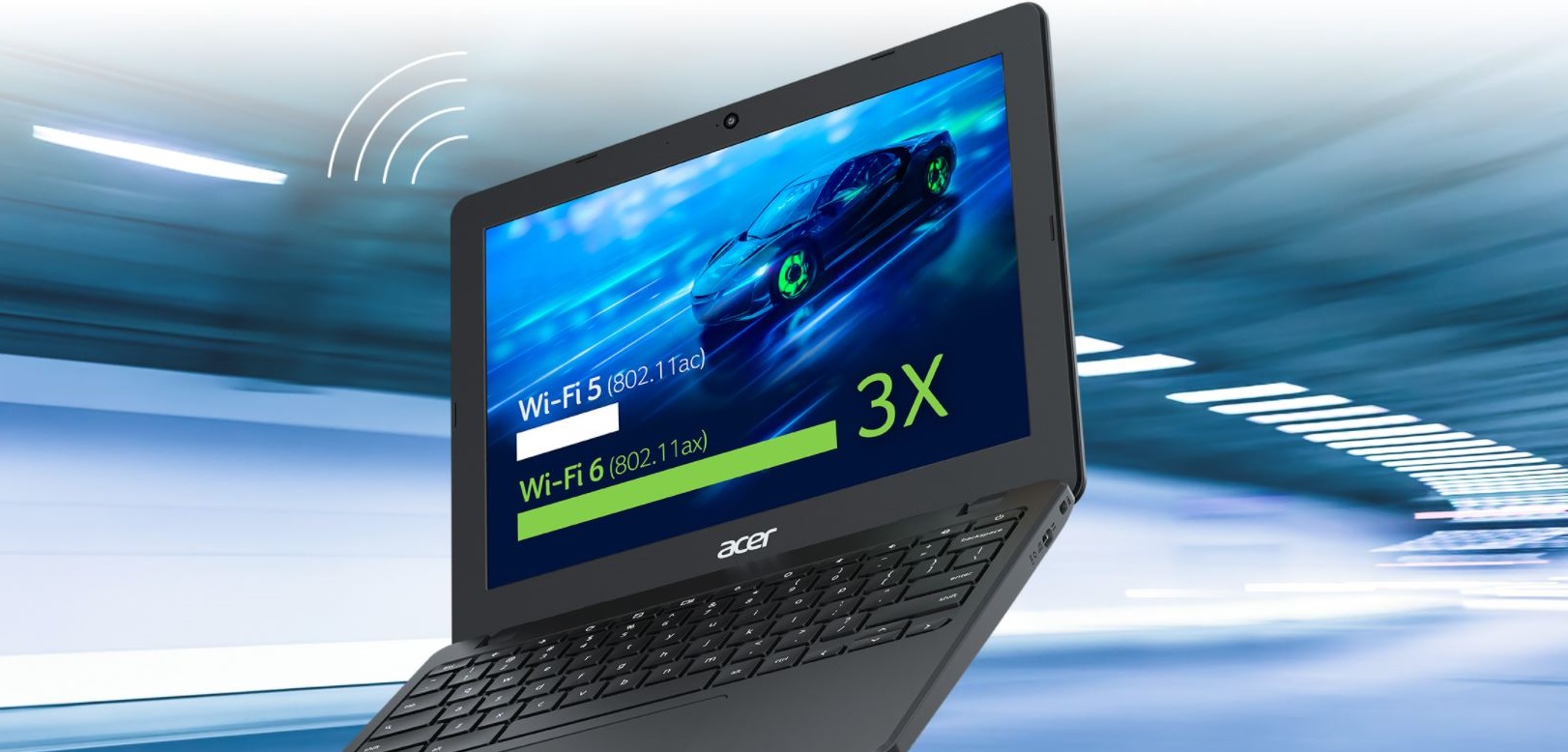 Notebook ACER Chromebook 712 C871T31X4 černý black