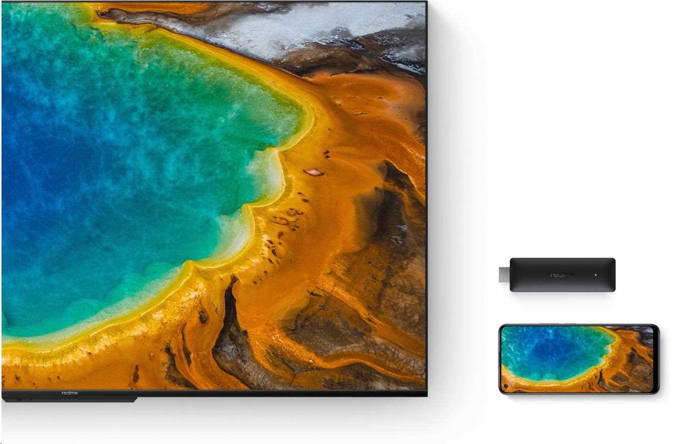 Multimediální centra REALME 4K Smart Google TV Stick